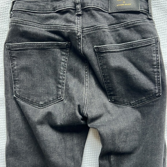 Zara Skinny jeans in faded black, size 4/26 - Picture 8 of 9